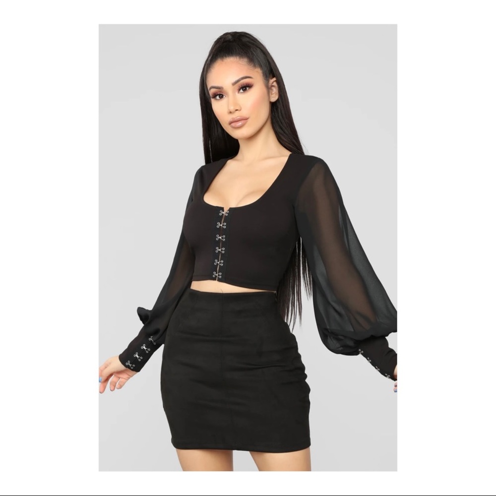 Fashion Nova I’m Stronger Crop Top